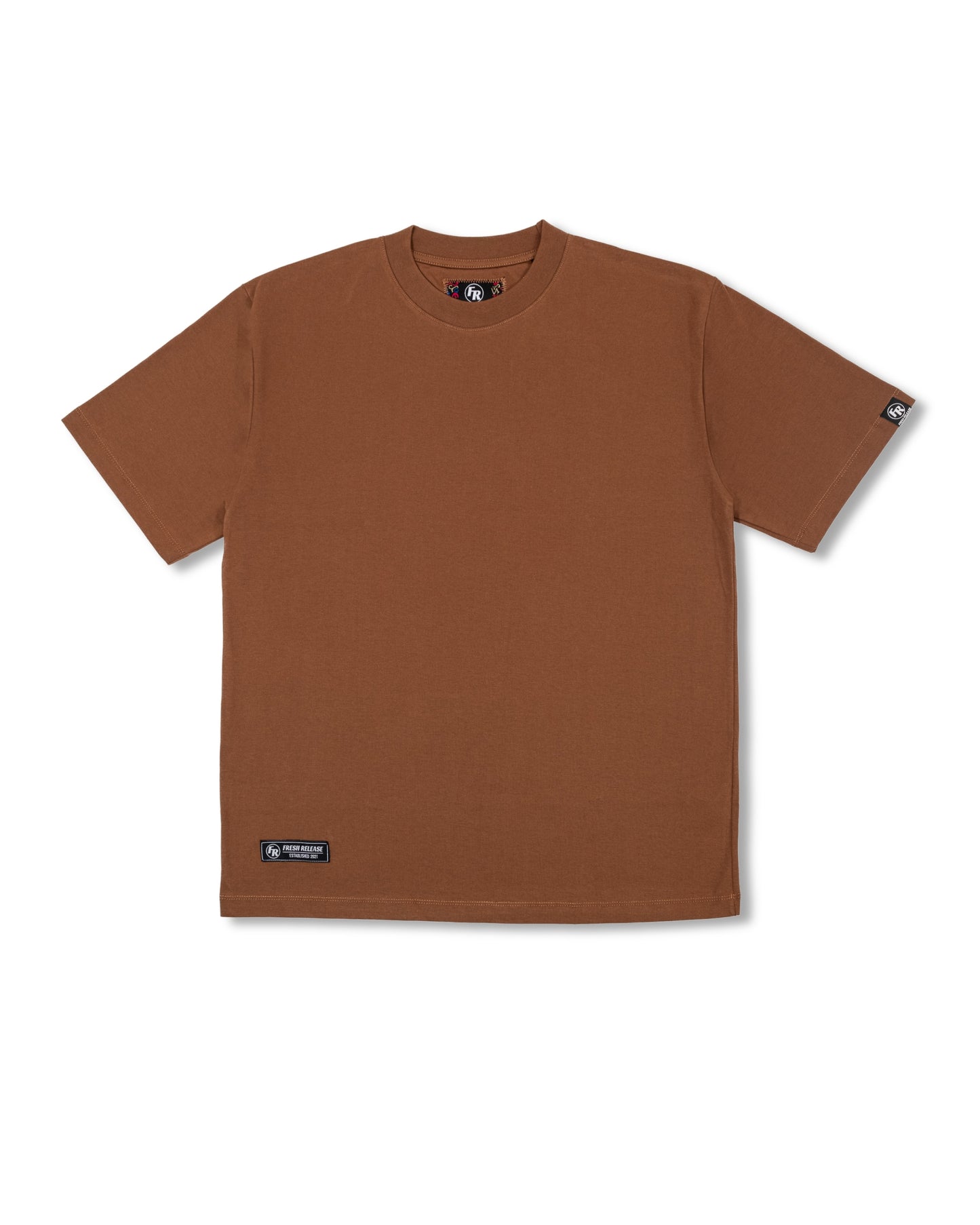 Premium Crew Neck Tee - Peanut