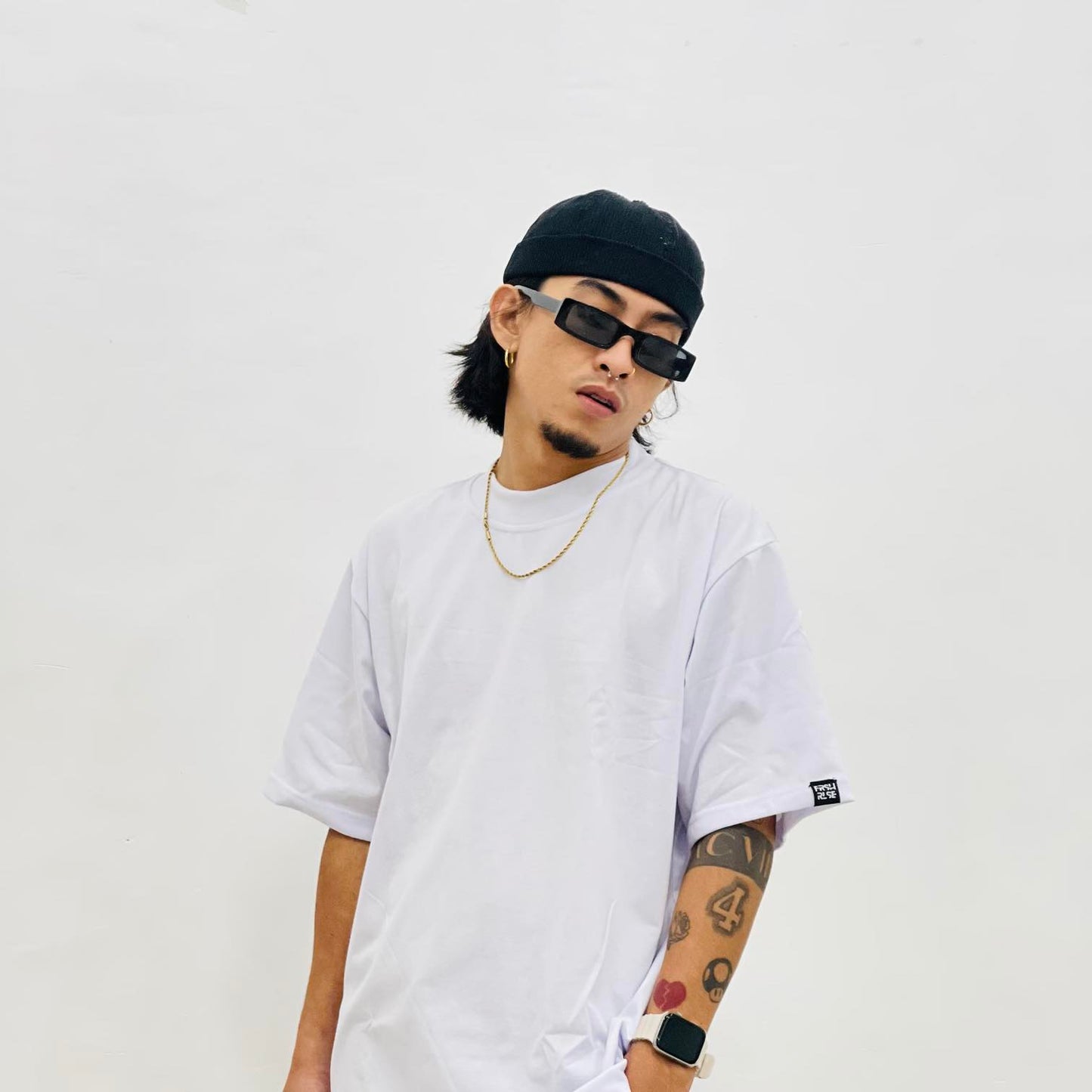 Basic Crew Neck Tee - White