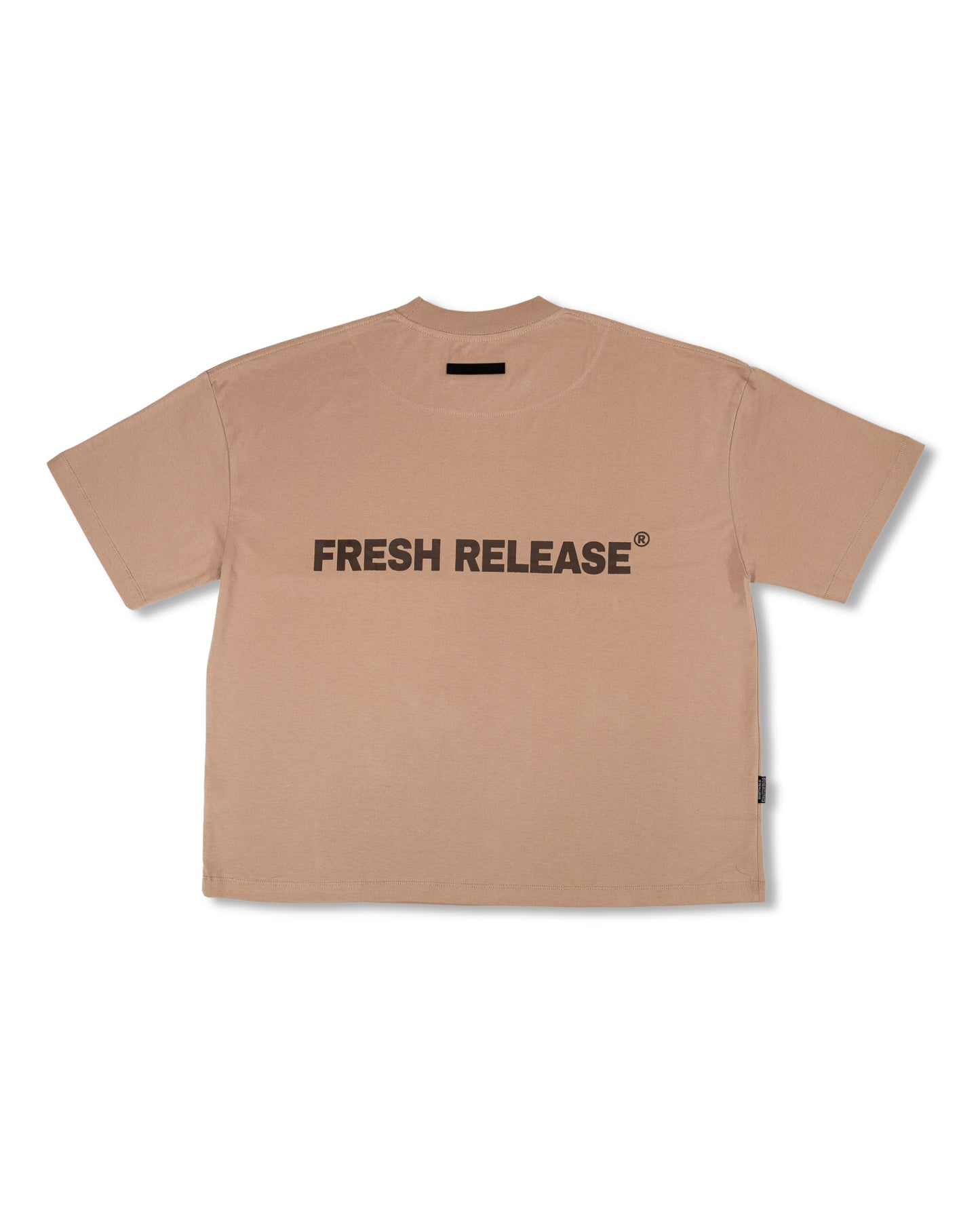 Bloc Logo Tee - Beige