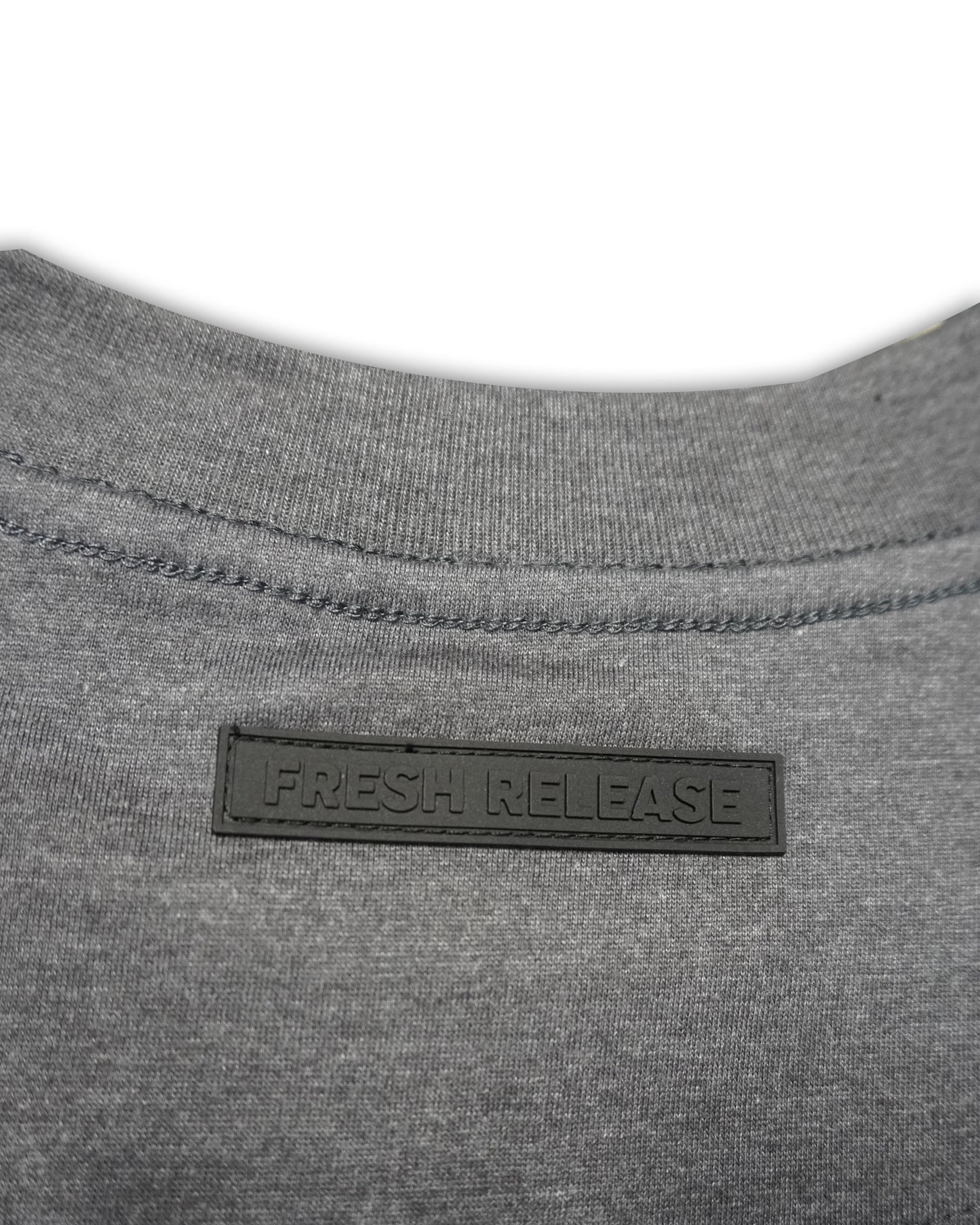 Premium Crew Neck Tee - Acid Black