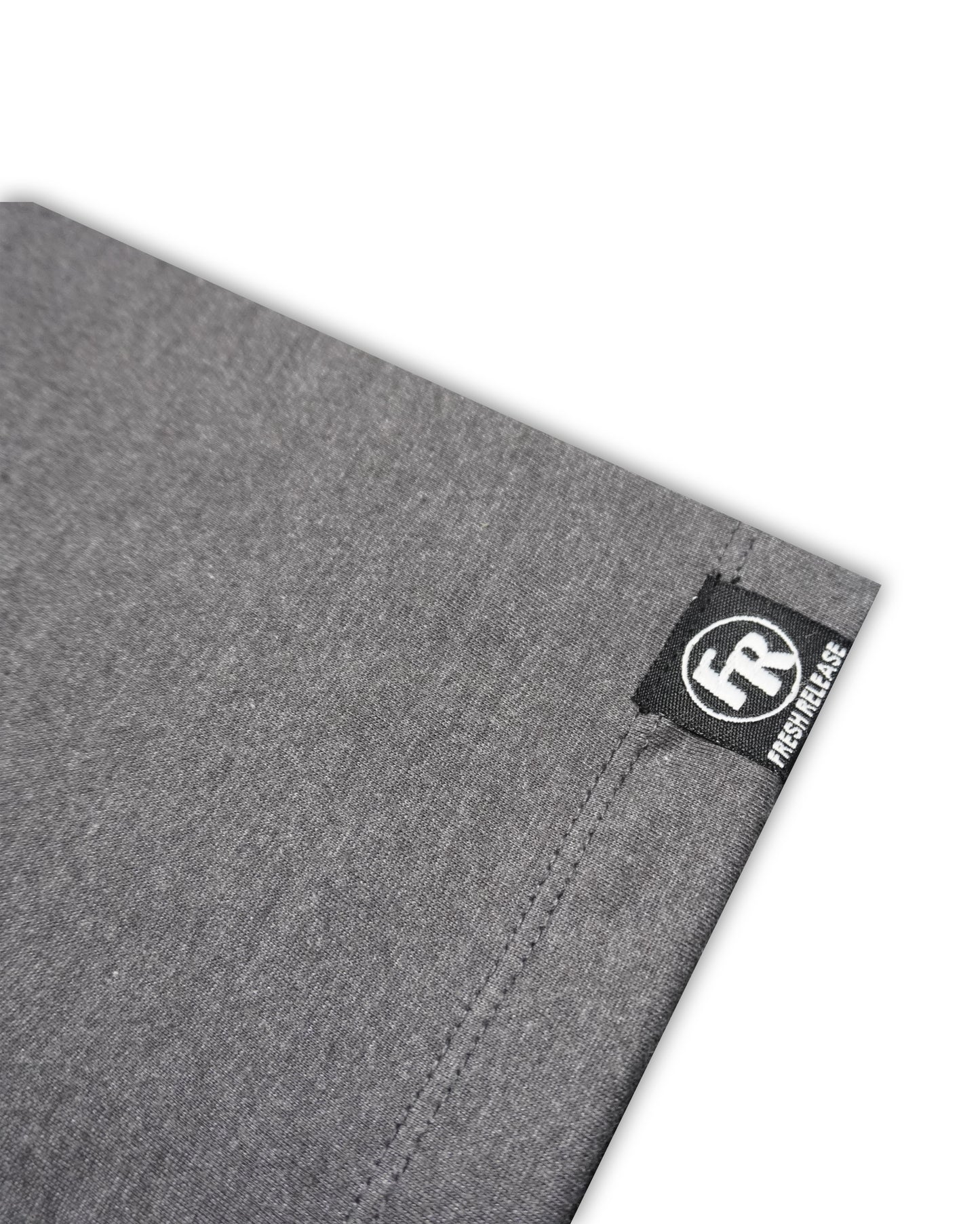Premium Crew Neck Tee - Acid Black