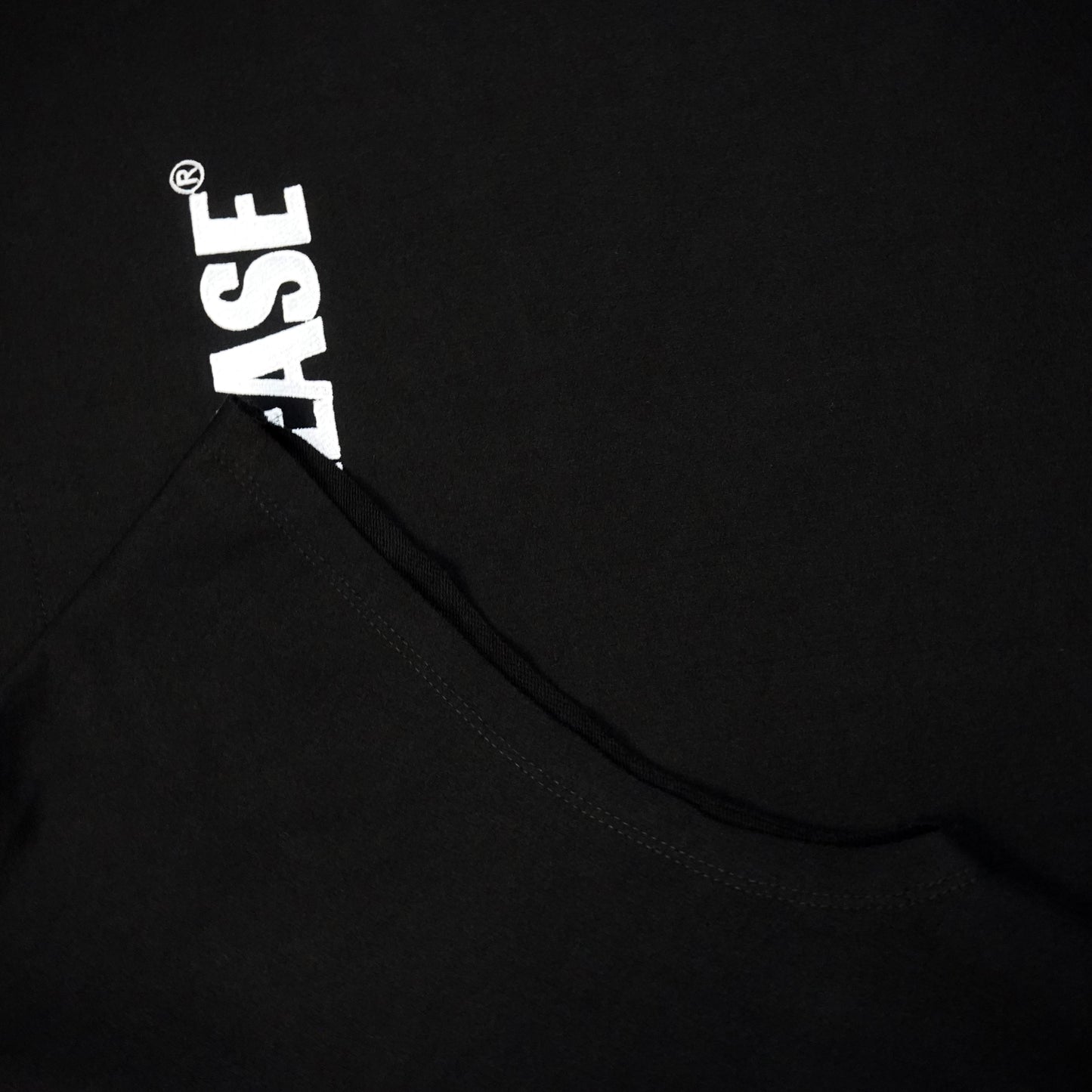 Raw Hem Tank Top in French Terry - Black