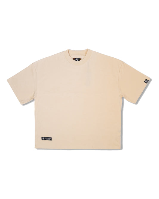 Premium Box Tee - Cream