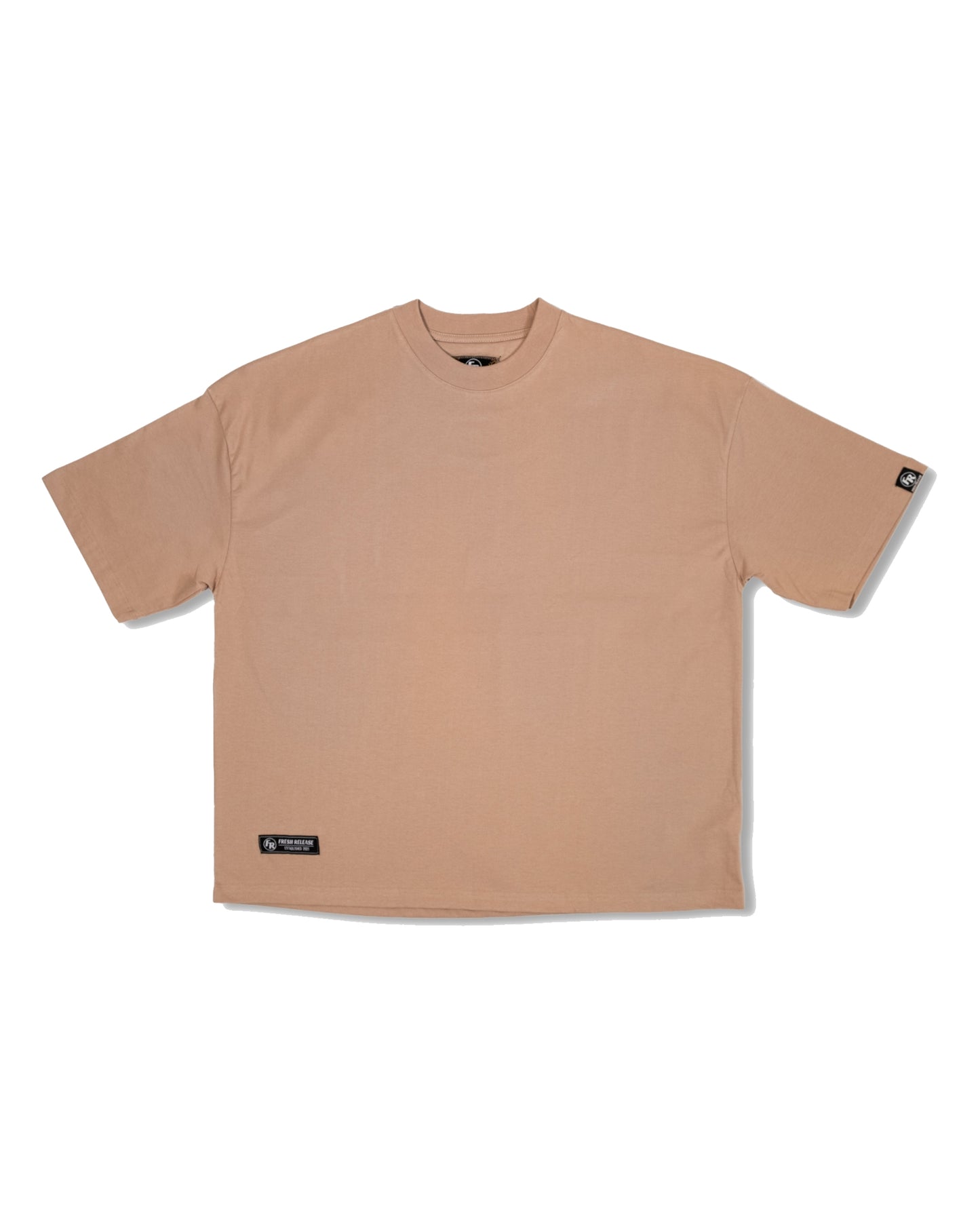 Premium Box Tee - Beige