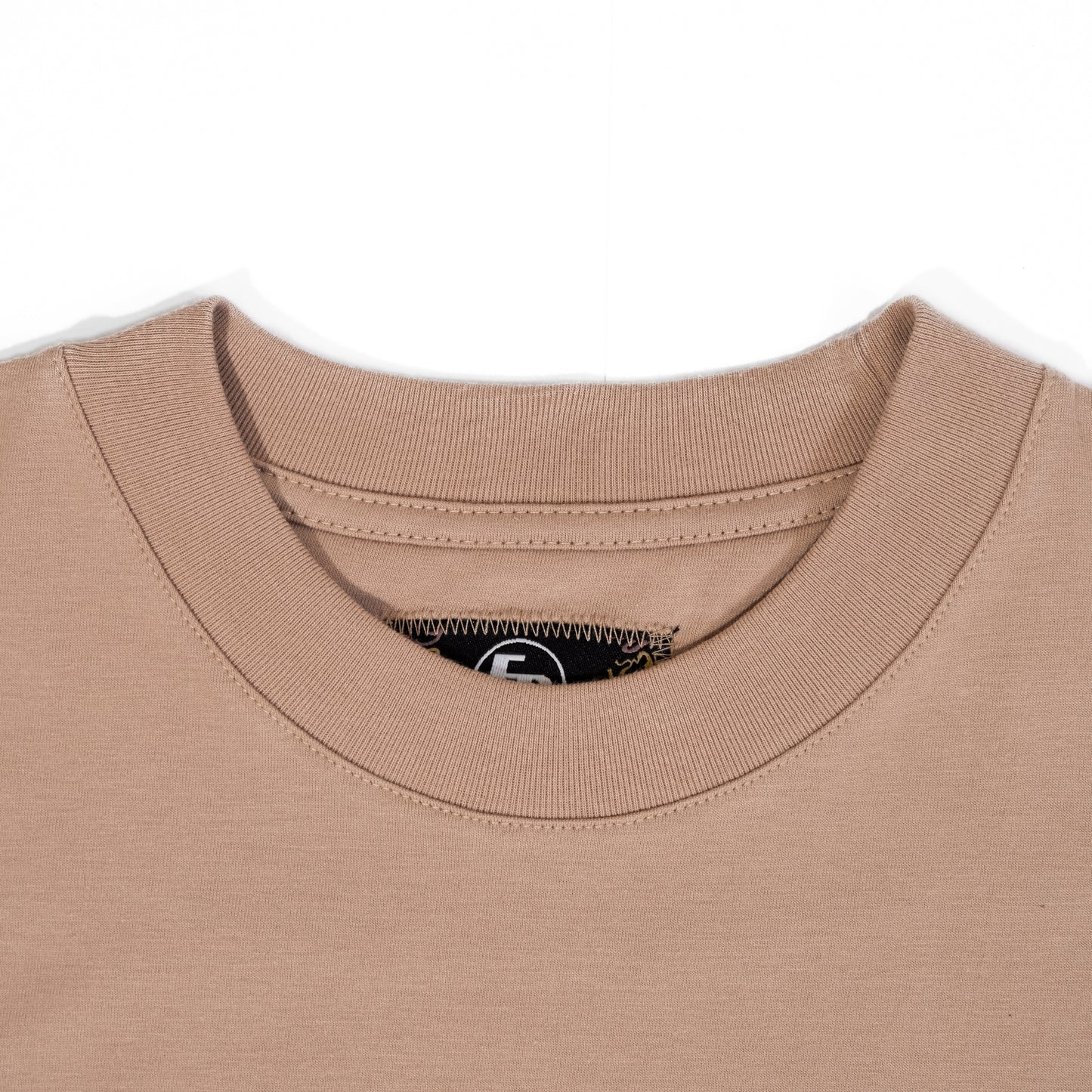 Premium Box Tee - Beige
