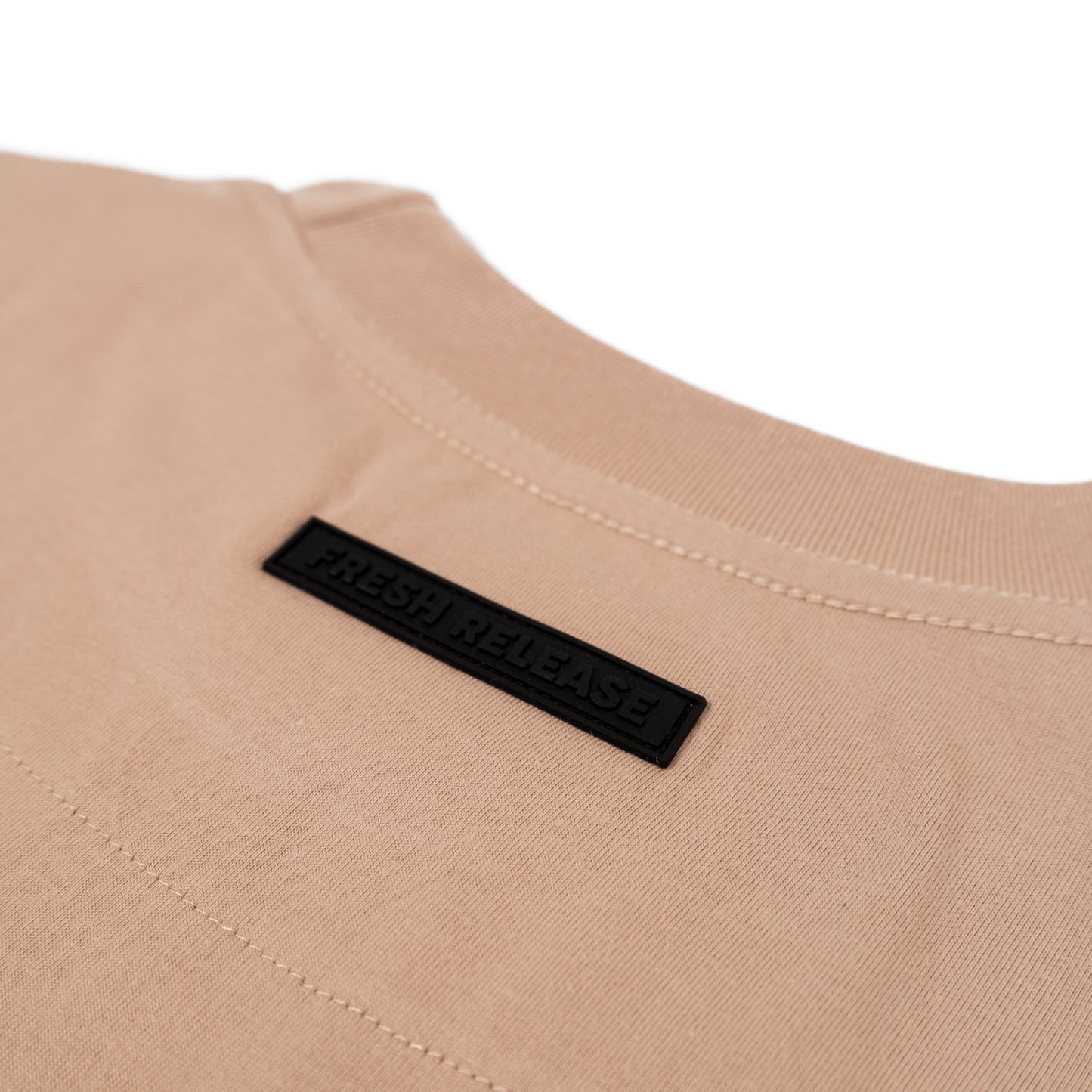 Premium Box Tee - Beige
