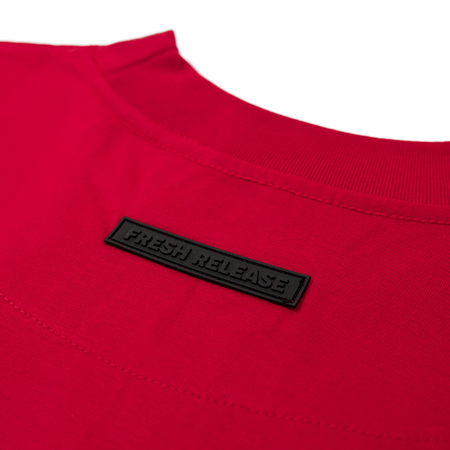 Premium Crew Neck Tee - Red
