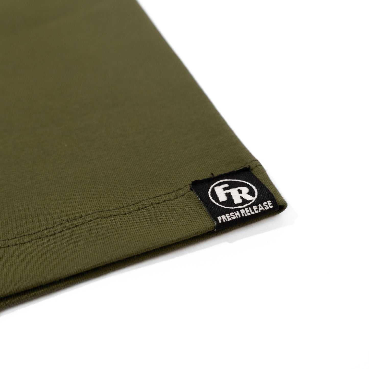 Premium Crew Neck Tee - Army Green