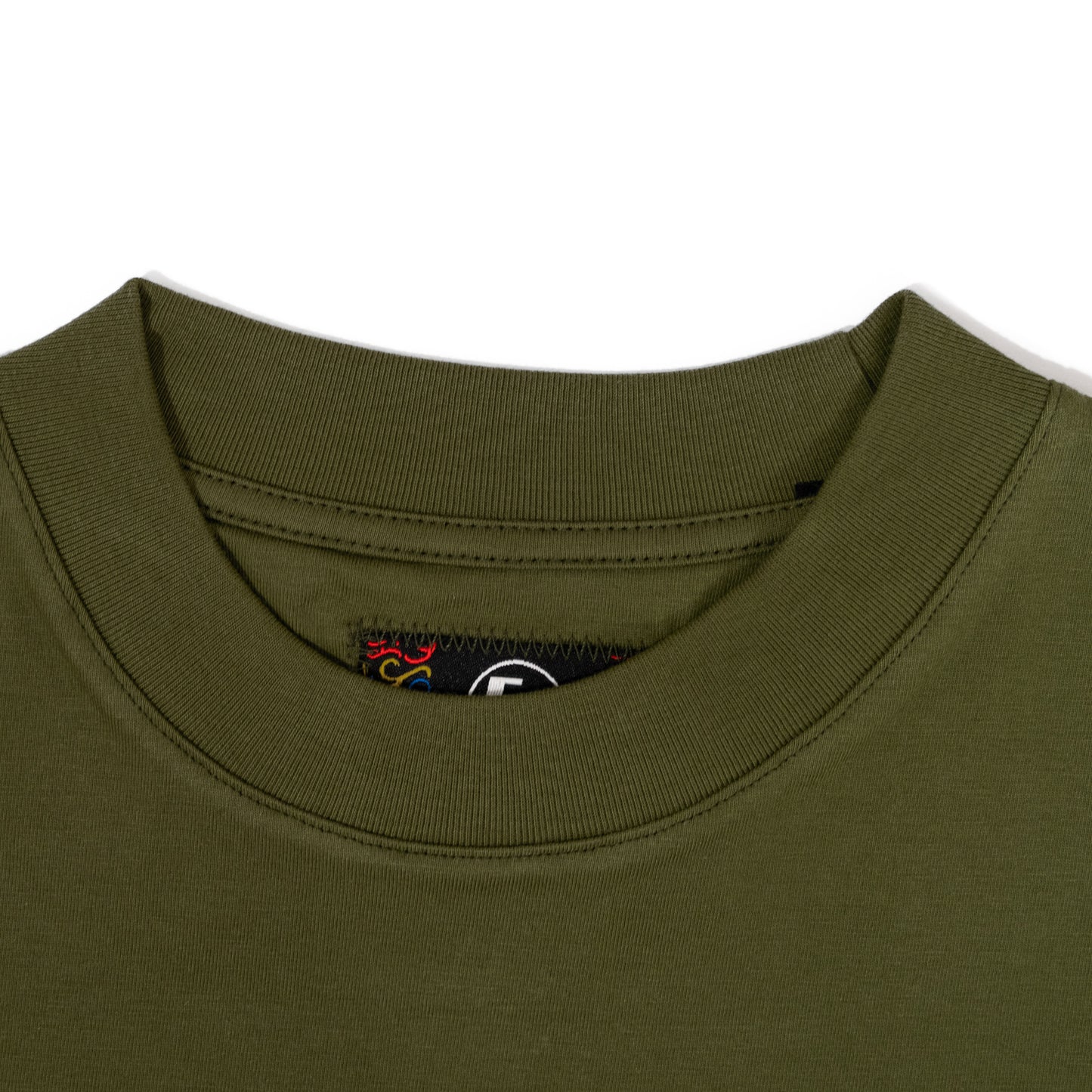 Premium Crew Neck Tee - Army Green