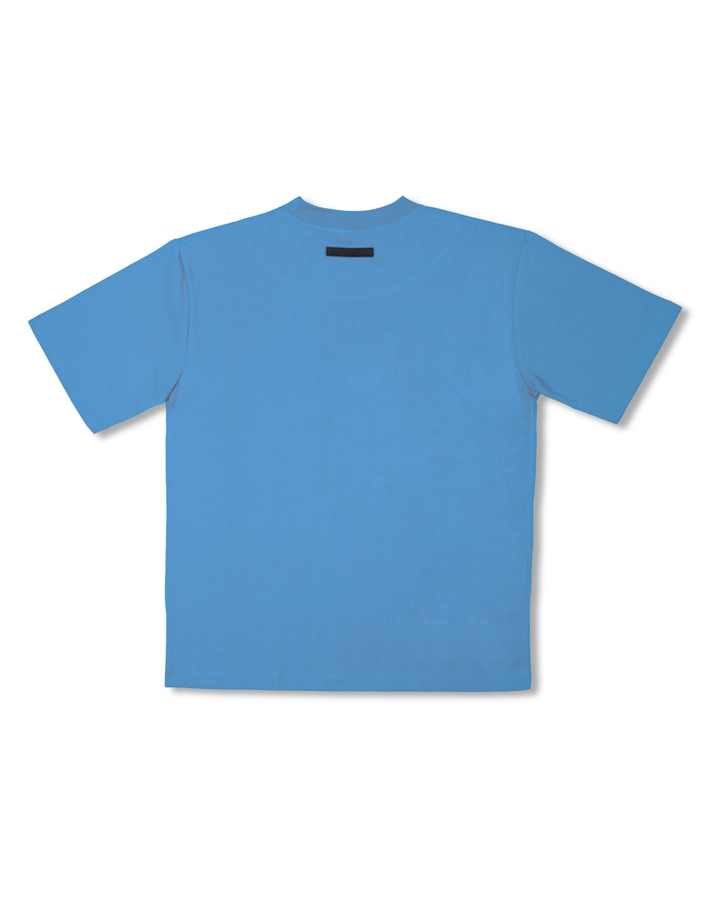Premium Crew Neck Tee - Lichen Blue