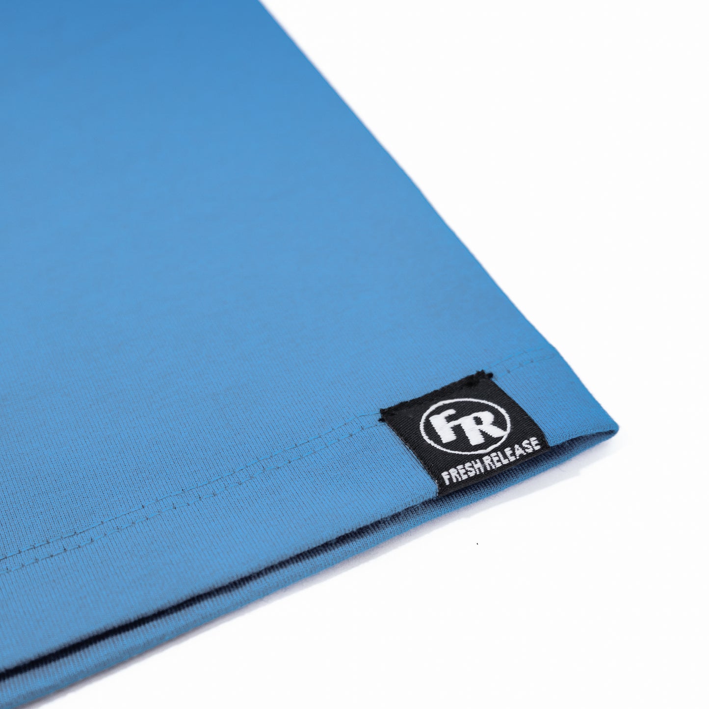 Premium Crew Neck Tee - Lichen Blue