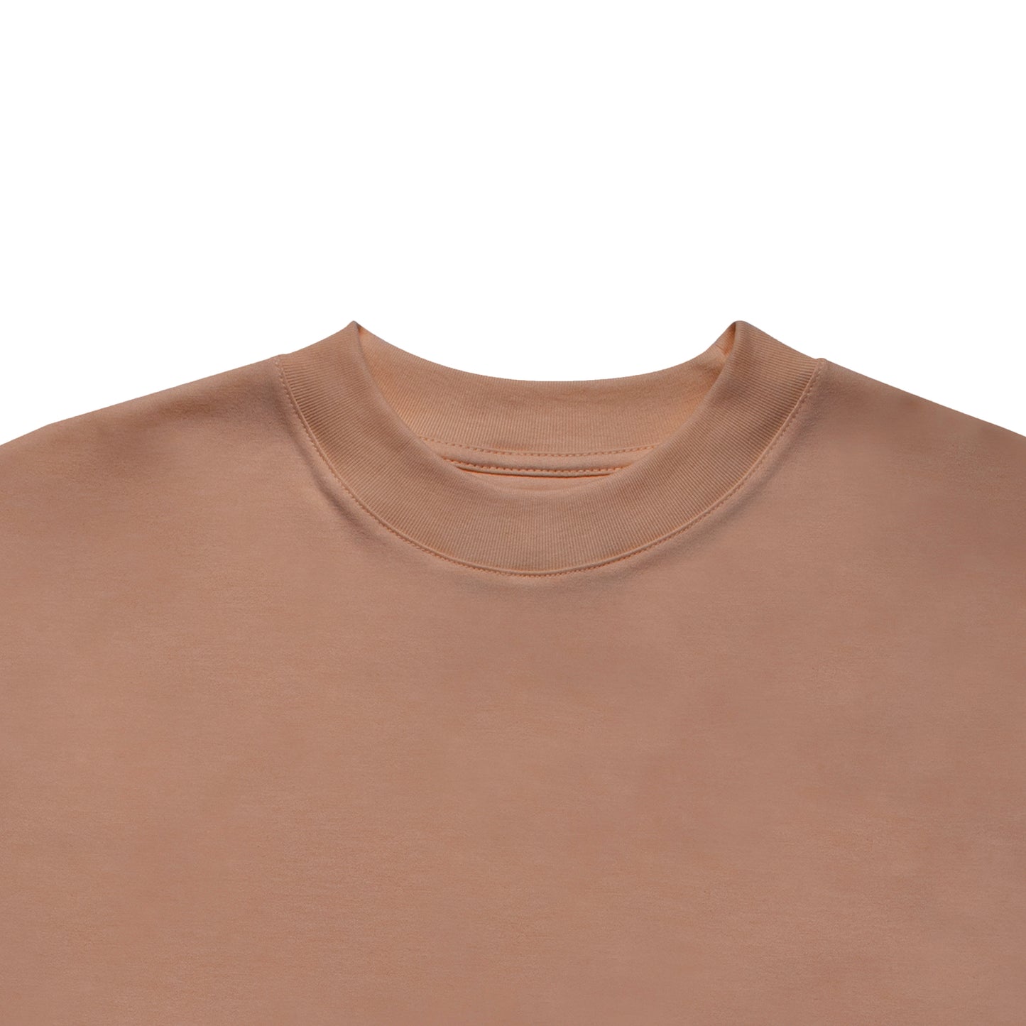 Basic Crew Neck Tee - Mocha