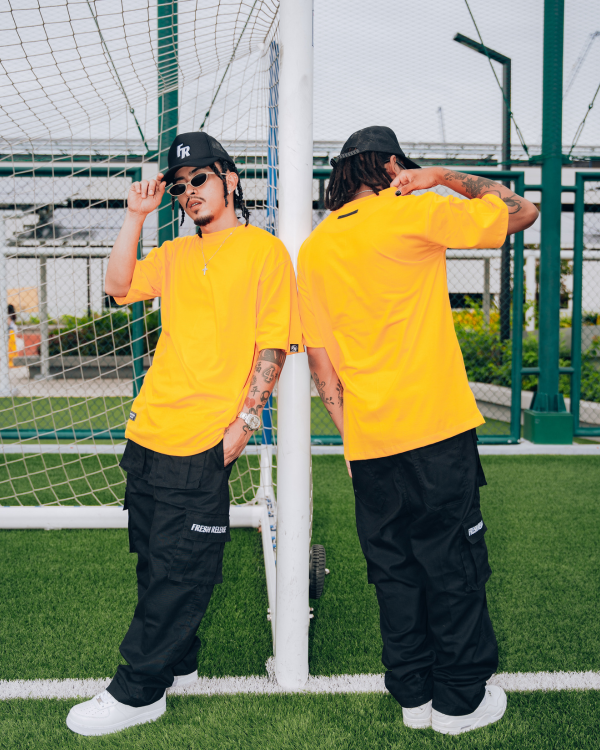 Premium Crew Neck Tee - Yellow Gold