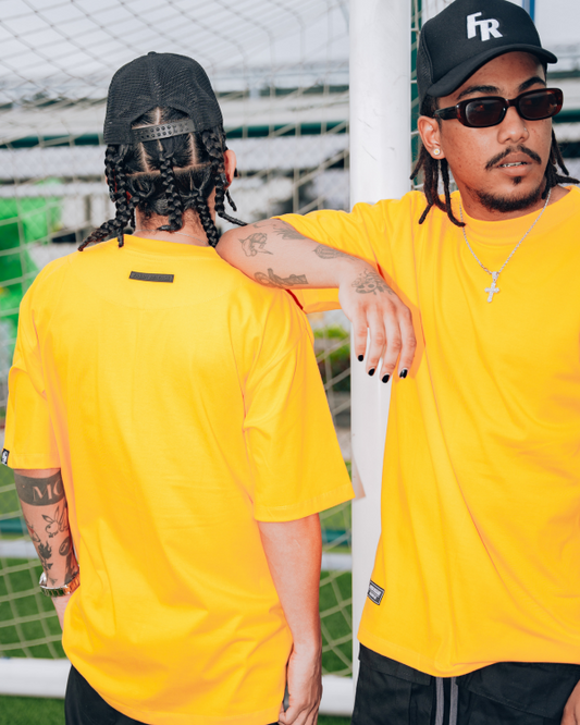 Premium Crew Neck Tee - Yellow Gold