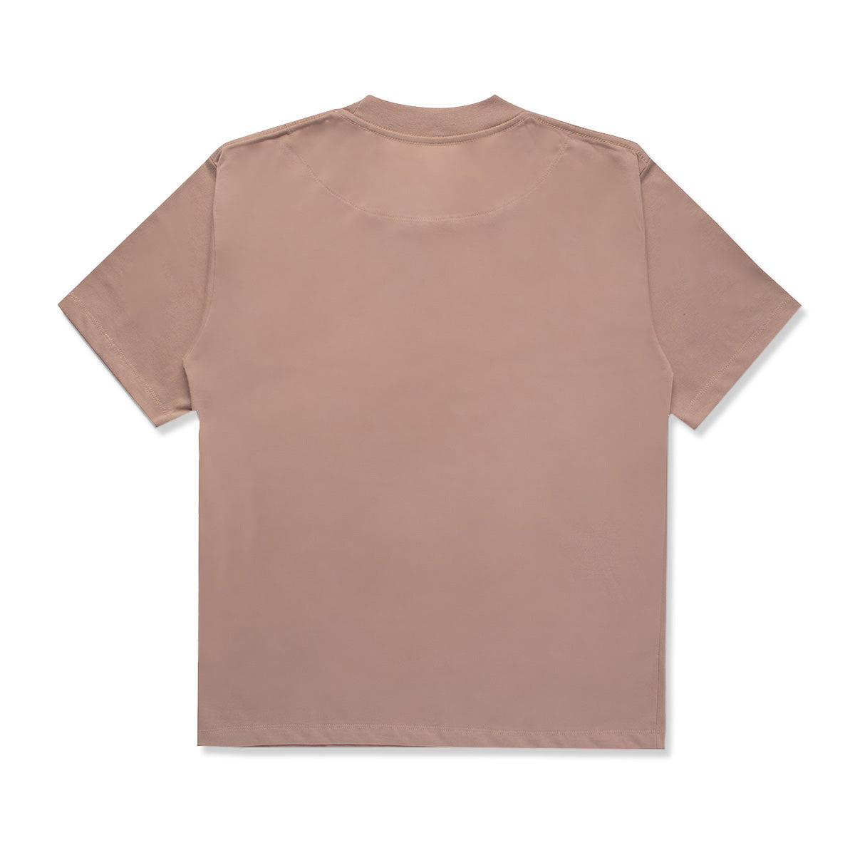 Basic Crew Neck Tee - Beige