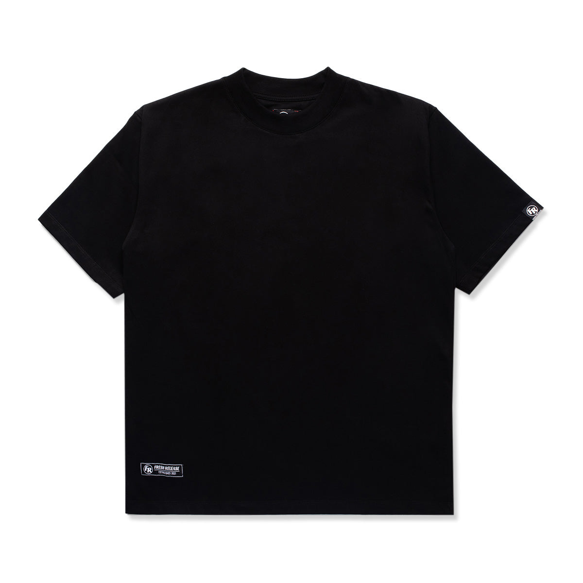 Basic Crew Neck Tee - Black