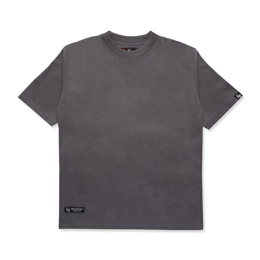 Basic Crew Neck Tee - Medium Gray