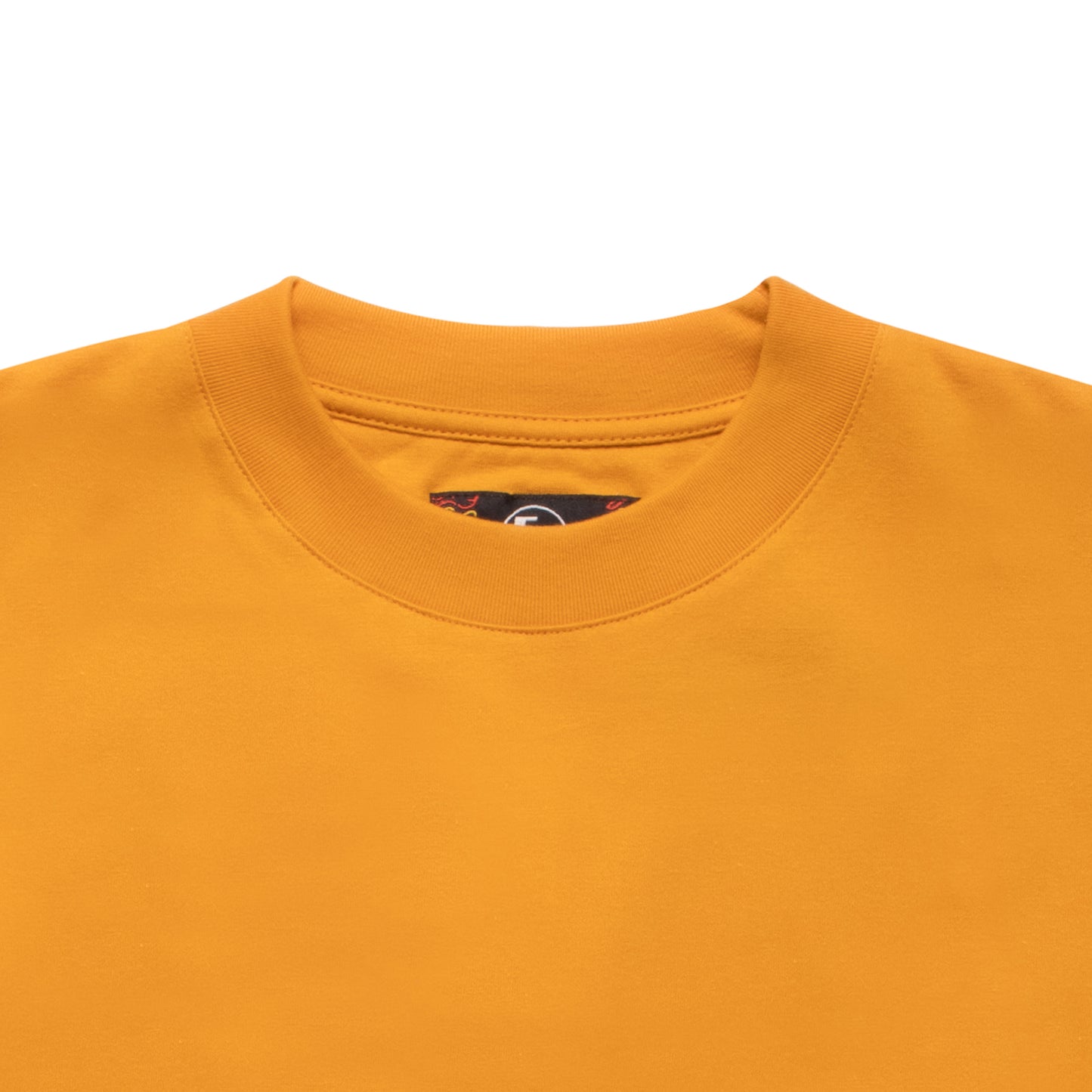 Basic Crew Neck Tee - Mustard