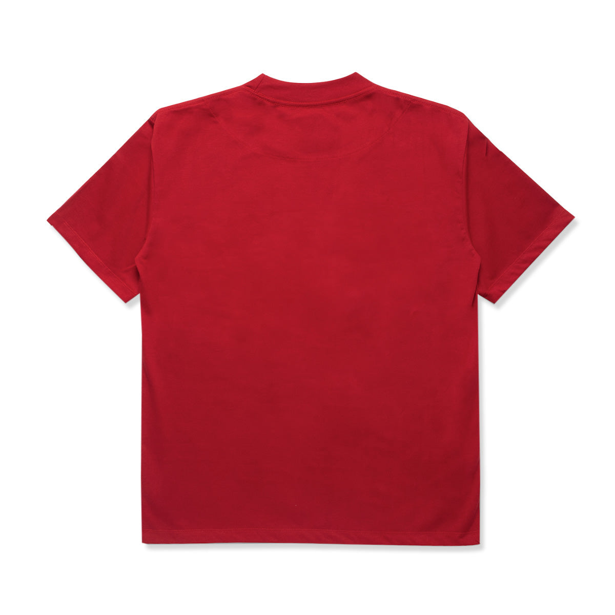 Basic Crew Neck Tee - Red