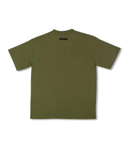 Premium Crew Neck Tee - Army Green