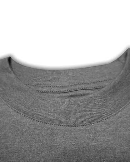 Premium Crew Neck Tee - Acid Black