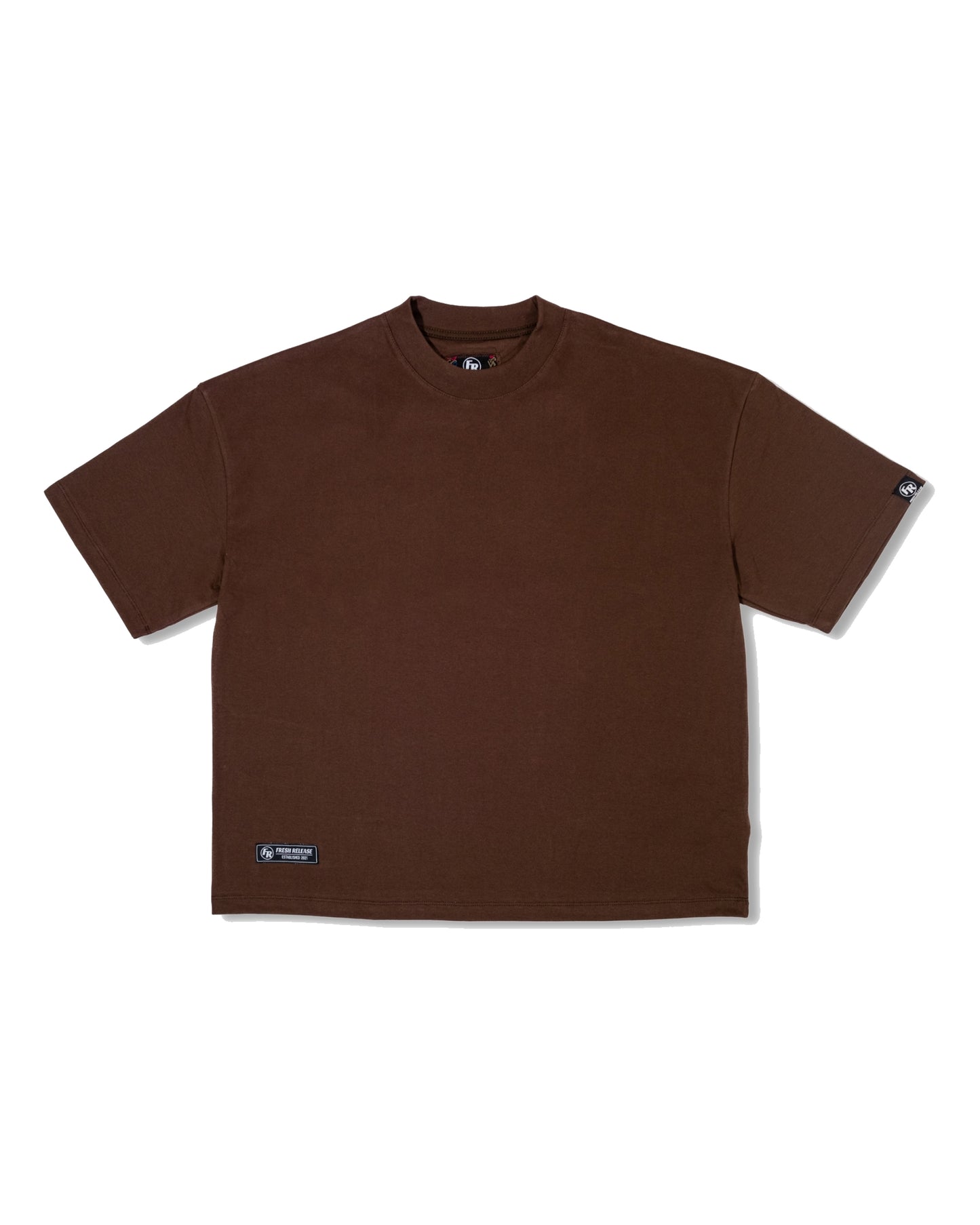 Premium Box Tee - Choco Brown