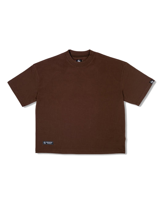 Premium Box Tee - Choco Brown