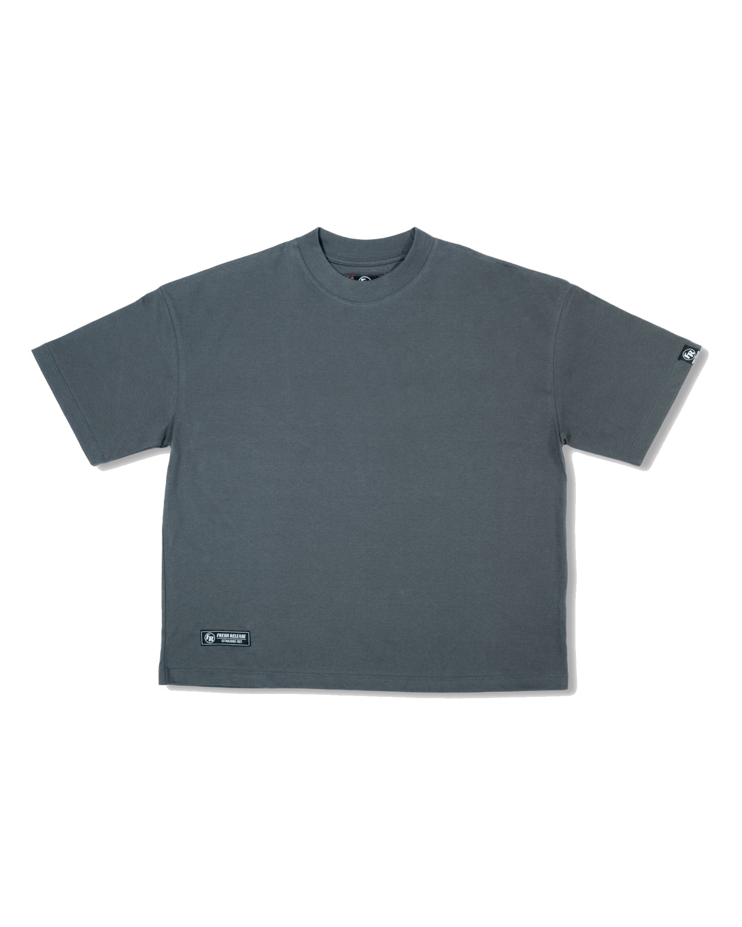 Premium Box Tee - Medium Gray