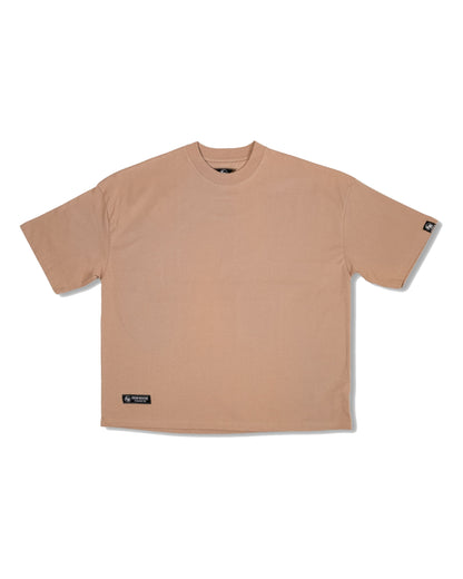 Premium Box Tee - Beige