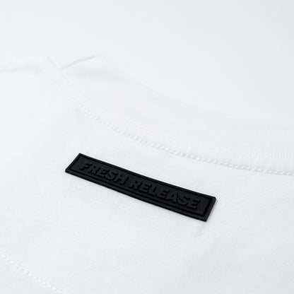 Bloc Logo Tee - White