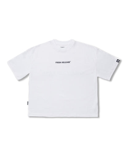 Bloc Logo Tee - White