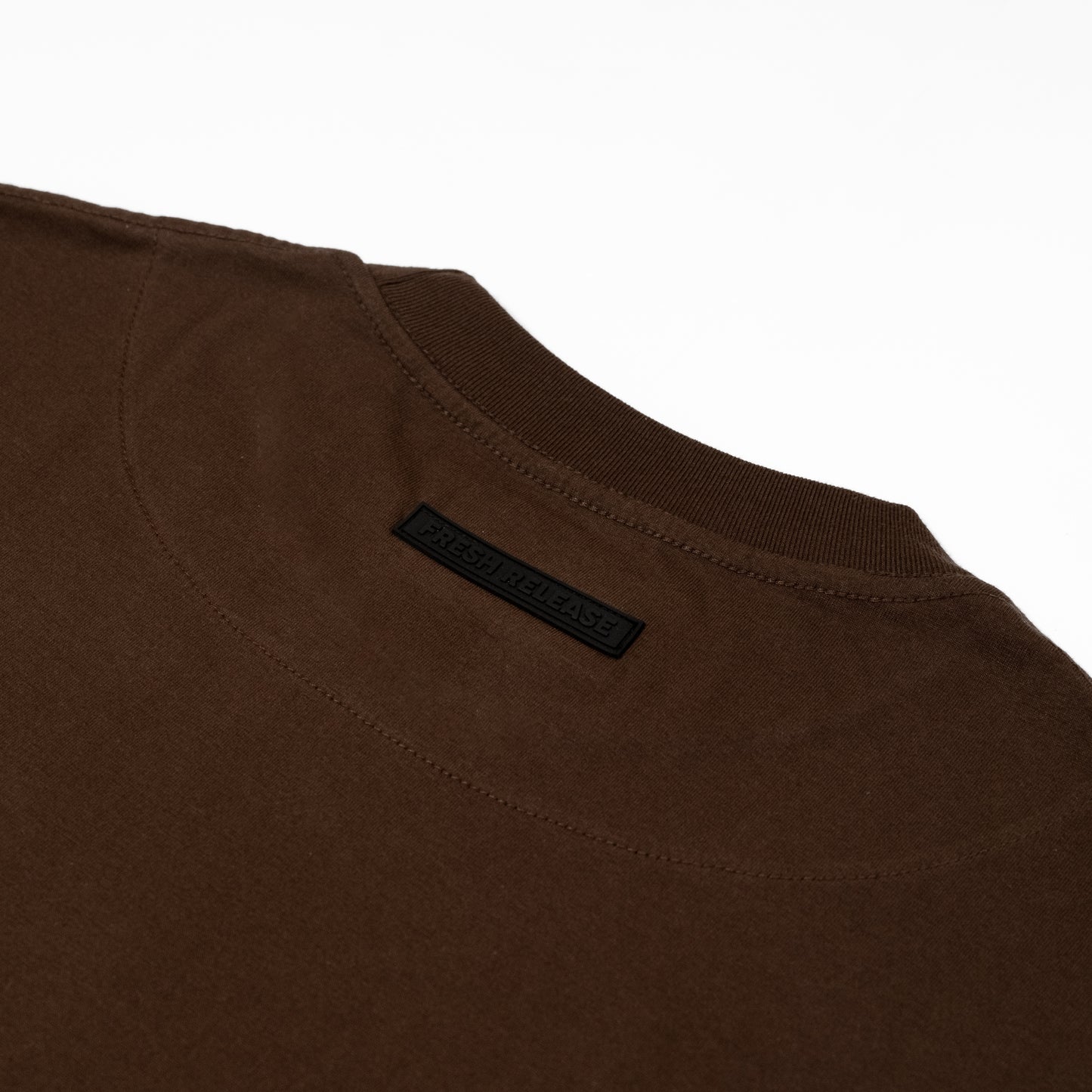 Bloc Logo Tee - Choco Brown