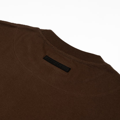 Bloc Logo Tee - Choco Brown