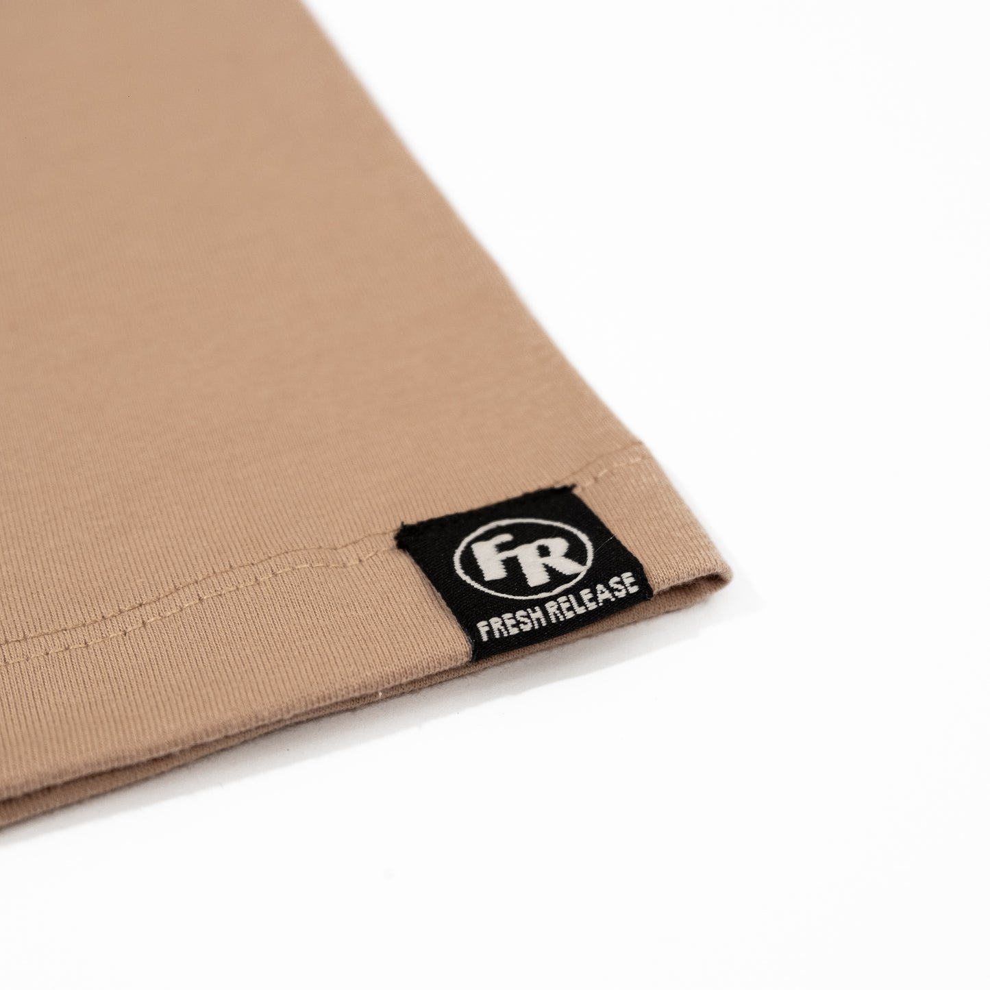 Bloc Logo Tee - Beige