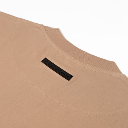 Bloc Logo Tee - Beige