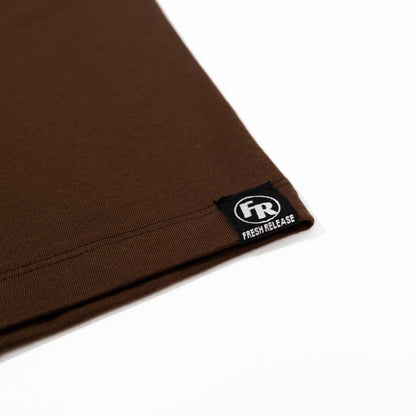 Premium Box Tee - Choco Brown