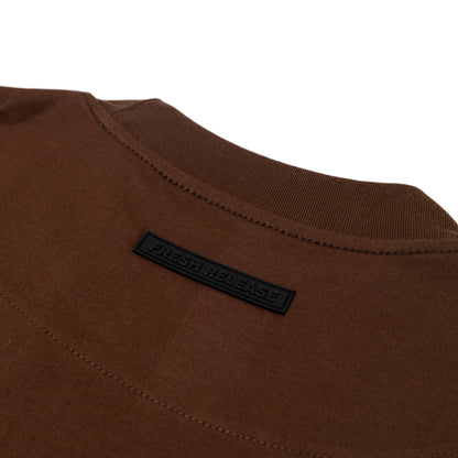 Premium Box Tee - Choco Brown