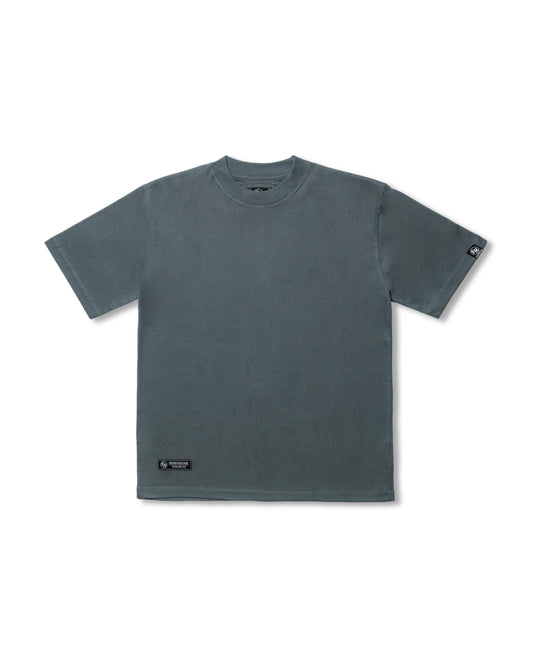 Premium Crew Neck Tee - Medium Gray