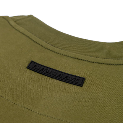 Premium Box Tee - Army Green