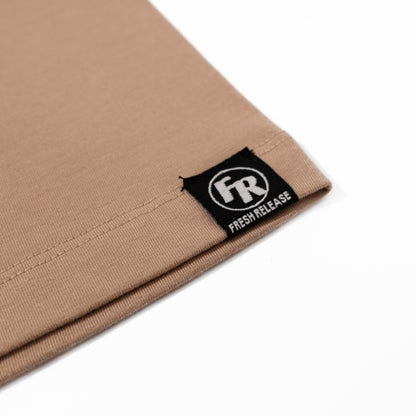 Premium Box Tee - Beige