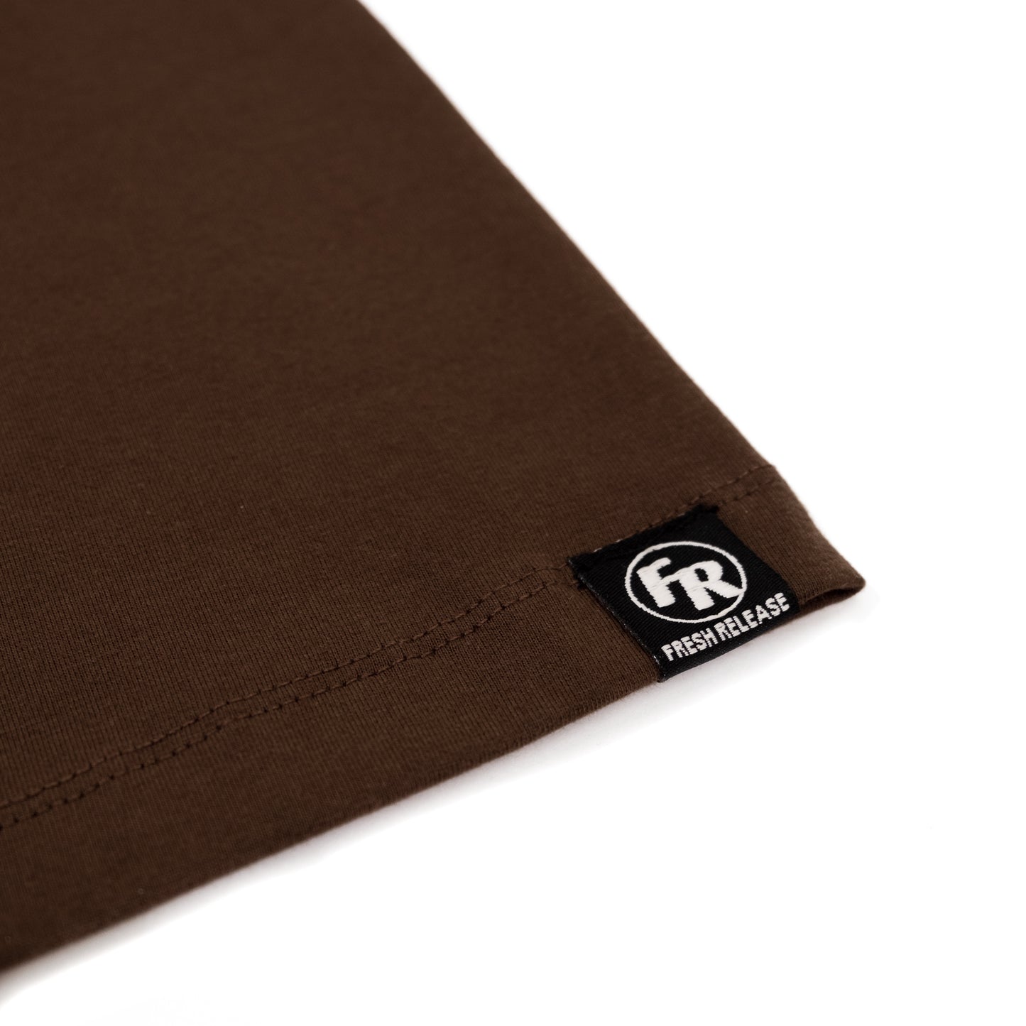 Premium Crew Neck Tee - Choco Brown