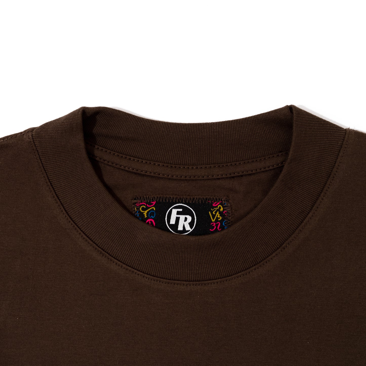 Premium Crew Neck Tee - Choco Brown
