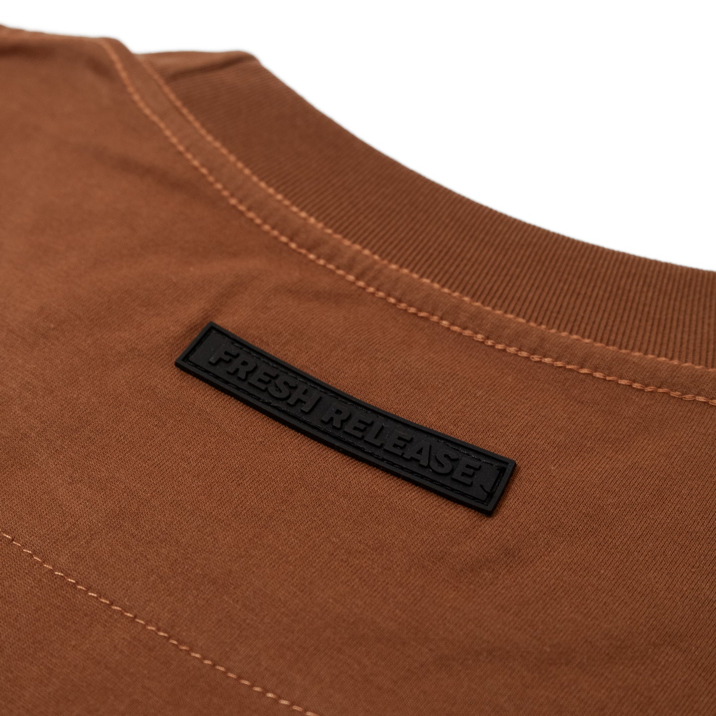 Premium Crew Neck Tee - Peanut