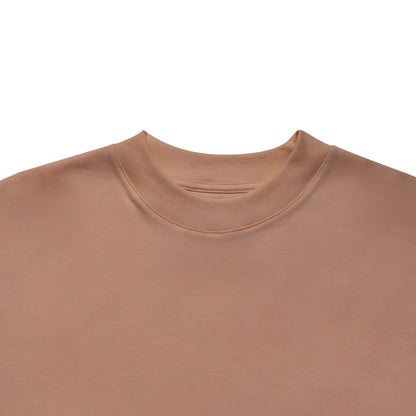 Basic Crew Neck Tee - Mocha