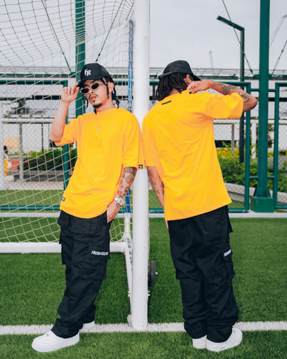 Premium Crew Neck Tee - Yellow Gold