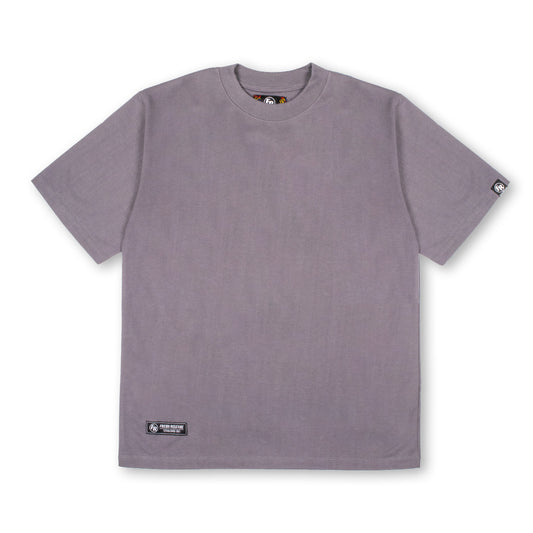 Basic Crew Neck Tee - Coin Gray