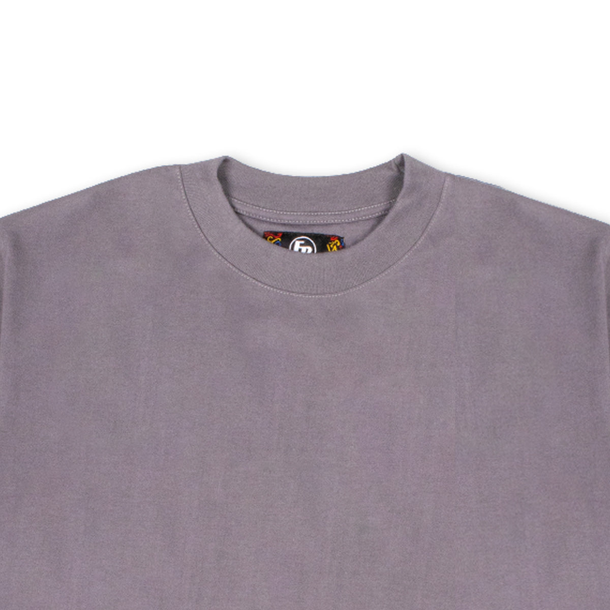 Basic Crew Neck Tee - Coin Gray