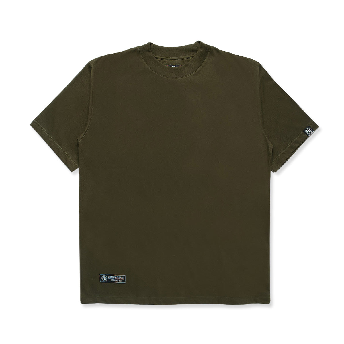Basic Crew Neck Tee - Fatigue