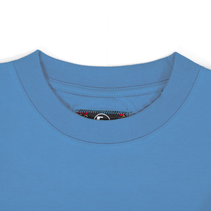 Premium Crew Neck Tee - Lichen Blue