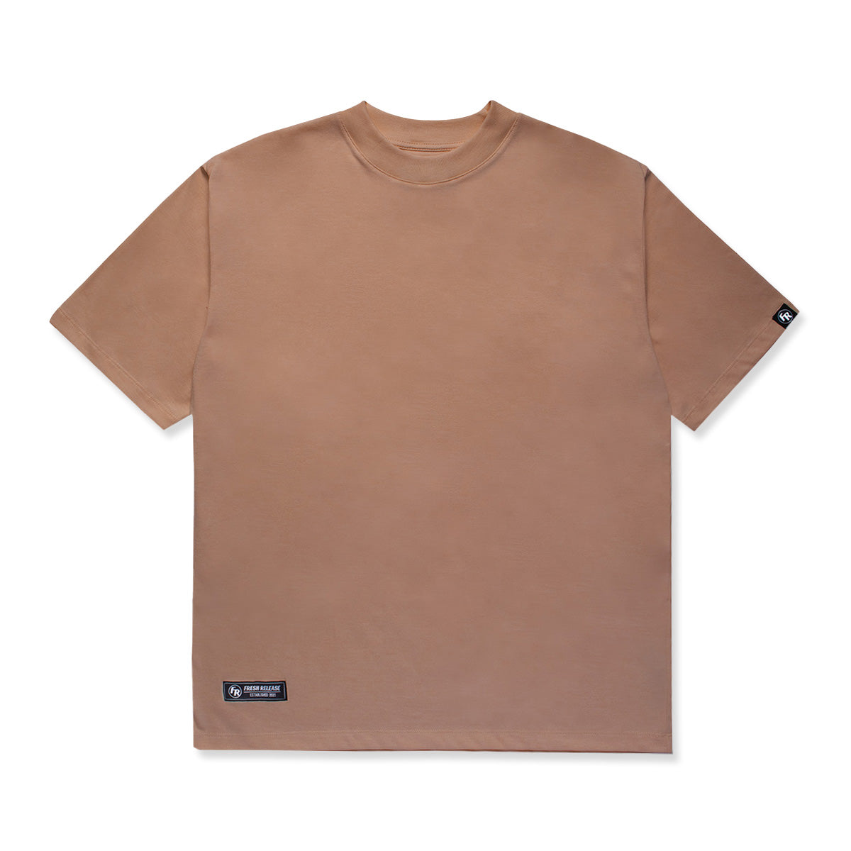 Basic Crew Neck Tee - Mocha
